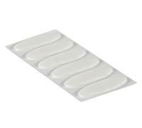 Velcro Marque Pastilles Ovales Adhésives Très Fines Auto-Agrippantes À Double Face Avec Crochets Et Boucles Pré-Coupées Et Parfaites Pour La Décoration De La Pièce Et La Maison, Blanc, 35Mm Lot De 18