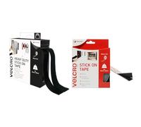 Velcro Marque Rouleau Adhésif Auto-Agrippant Industriel Très Résistant Double Face & Velcro Marque, Ruban Adhésif Auto-Agrippant À Crochets Et Boucles