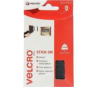Velcro Marque, Ruban Adhésif Auto-Agrippant À Crochets Et Boucles, Qui Se Coupe À La Longueur Désirée & Parfait Pour La Décoration De Pièce, Maison, Bureau, Dans Le Garage, Noir 20 Mm X 50 Cm