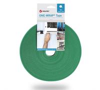 VELCRO® One Wrap® Ruban de 20 mm de large, vert, 25 m