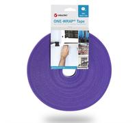 VELCRO® One Wrap® Ruban de 20 mm de large, violet, 25 m