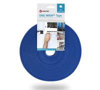 VELCRO® One Wrap® Ruban de 30 mm de large, bleu, 25 m