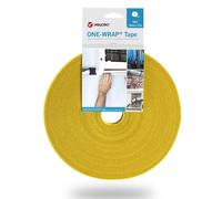 VELCRO® One Wrap® Ruban de 30 mm de large, jaune, 25 m