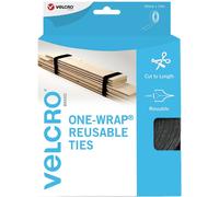 VELCRO® universel Bande auto-agrippante pour grouper partie velours et partie agrippante (L x l) 15 m x 3 cm noir 15 m
