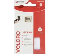 VELCRO® VEL-EC60224 Bande auto-agrippante à coller partie velours et partie agrippante (L x l) 500 mm x 20 mm blanc 0.5 m