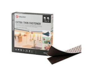 VELCRO VELCRO Bande auto-agrippante extra fine 5m Bande crochet + boucle 50mm noir Quantité:1