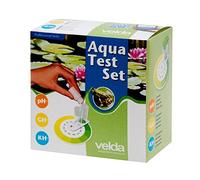 velda Kit testeur d'eau pH GH KH - Analyse de l'eau - Testeur d'eau Aquatest - Test d'eau pour étang