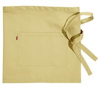 Velilla 404201 Tablier court avec poche Jaune clair Taille unique