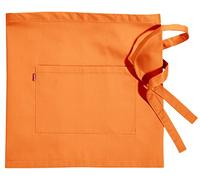 VELILLA 404201 Tablier court avec poche Orange clair Taille unique
