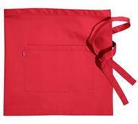 Velilla 404201 Tablier court avec poche Rouge corail Taille unique