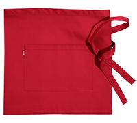 VELILLA 404201 Tablier court avec poche Rouge Taille unique