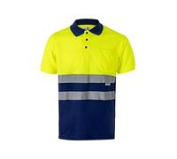 Velilla p173140l - Polo bicolore haute visibilité