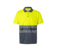 Velilla p17390 m - Polo bicolore haute visibilité