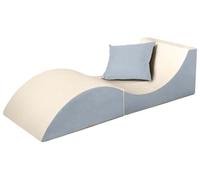 Velinda Canapé Pliant Confortable et Relaxant 3 en 1 Pouf Table
