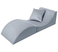 Velinda Canapé Pliant Confortable et Relaxant 3 en 1 Pouf Table