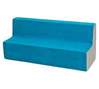 Velinda Canapé, Sofa, lit, Meubles Chambre d'enfant, Jeu Confort Repos (Couleur: Bleu-Beige)