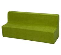 Velinda Canapé, Sofa, lit, Meubles Chambre d'enfant, Jeu Confort Repos (Couleur: Vert)