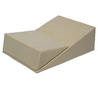 Velinda Fauteuil Chaise Longue canapé Intime Relaxant Plaint de Forme Triangulaire (Couleur: Creme)