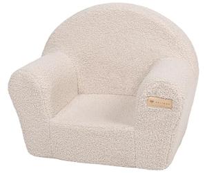 Velinda Fauteuil piqué pour Enfant, en Boucle (Couleur: Cappuccino)