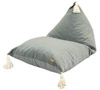 Velinda Pouf Fauteuil Sac de siège Coussin Coussin de siège pour Enfants (Couleur: Gris)