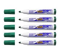 BIC Marqueur effaçable Velleda 1711 – corps plastique, pointe ogive 1,9 mm, vert