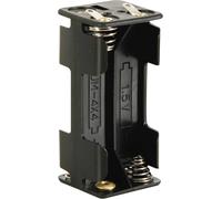 Velleman BH443D Support de pile 4x LR3 (AAA) raccordement à souder (L x l x H) 53 x 27 x 25 mm