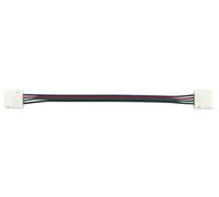 Velleman CÂBLE AVEC CONNECTEURS PUSH POUR BANDE À LED FLEXIBLE - 10 mm - COULEUR RGB