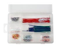 Velleman Fils cavaliers, ensemble de 350 pièces (25 x 14 longueurs), cuivre, multicolore