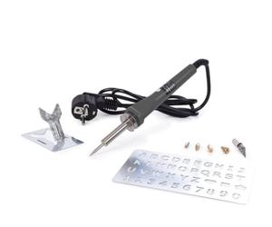 Velleman Kit de pyrogravure, avec 6 pointes, porte-pyrograveur et pochoir, 30 W