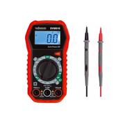 Multimètre numérique VELLEMAN compact et antichoc - CAT III - 600 V - 5 fonctions DVM020
