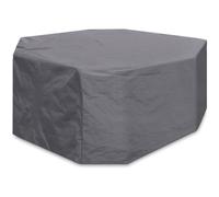 Velleman - Perel Housse D'extérieur Pour Ensemble De Jardin, Gris, Octogonal, 220 Cm X 220 Cm X 95 Cm