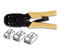 VELLEMAN, PINCE A SERTIR PROFESSIONNELLE POUR CONNECTEURS MODULAIRES 4P2C, 4P4C (RJ10), 6P2C, 6P4C (RJ11), 6P6C (RJ12), 8P2C, 8P4C, 8P6C, 8P8C (RJ45)