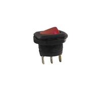 Velleman R1945C commutateur électrique Interrupteur à balancier Noir, Rouge