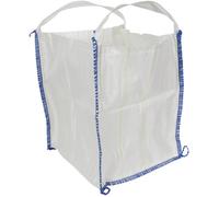 Perel Tools Sac à gravats SDB55 55 l polypropylène blanc 2 poignées