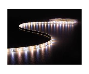 Vellight KIT RUBAN À LED FLEXIBLE AVEC CONTRÔLEUR ET ALIMENTATION - BLANC CHAUD & BLANC NEUTRE - 300 LED - 5 m - 12 VCC