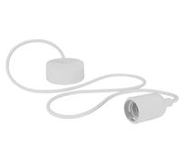 Vellight suspension E27 corde - Blanc