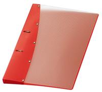VELOFLEX 1141420 - Classeur à anneaux Diamond, classeur à anneaux, classeur, DIN A4, mécanisme à 2 anneaux, 20 mm, PP-plastique, rouge, 1 pièce