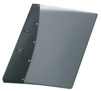 VELOFLEX 1141480 - Classeur à anneaux Diamond, classeur à anneaux, classeur, DIN A4, mécanisme à 2 anneaux, 20 mm, PP-plastique, noir, 1 pièce