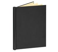 VELOFLEX 4944080 - Reliure à pince DIN A4, avec grain de cuir, capacité de remplissage max. 150 feuilles, noir, 1 pièce