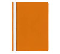 VELOFLEX - Chemises à anneaux VELOFORM format A4 en PP, orange, lot de 20
