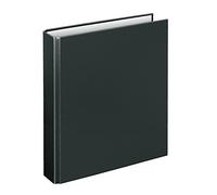 VELOFLEX 1153080 - Classeur à anneaux Basic, classeur à anneaux, classeur, DIN A5, mécanisme à 4 anneaux, 196 x 230 x 30, carton, noir