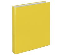 VELOFLEX 1143010 - Classeur à anneaux Basic, Classeur à anneaux, Classeur, DIN A4, 265 x 315 x 45 mm, Mécanisme à 2 anneaux, Carton, jaune