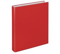 VELOFLEX - Classeur à anneaux Basic DIN A4 rouge, anneaux 4-D de 25 mm