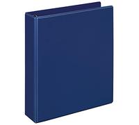 VELOFLEX 4151050 - Classeur à anneaux Comfort DIN A5, Classeur, Classeur à anneaux, 194 x 230 x 38 mm, Mécanisme à 4 anneaux, PVC, bleu