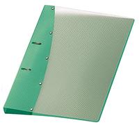 VELOFLEX - Classeur Diamond A4, mécanisme 2 anneaux, turquoise