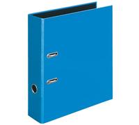 VELOFLEX 4142351 - Classeur à lettres Velocolor, Classeur à anneaux, Classeur, DIN A4, Mécanisme à 2 anneaux, 285 x 318 x 75 mm, bleu