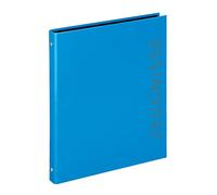 VELOFLEX - Classeur bulletins scolaires VELOCOLOR A4, 4 anneaux, bleu