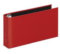 VELOFLEX - Classeur Classic A6, mécanisme 2 anneaux en D, rouge