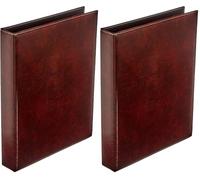 Veloflex Exquisit Classeur A4 4 anneaux Marron (Import Allemagne) (Lot de 2)