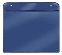 VELOFLEX - Magnettaschen DIN A5 Querformat aus PVC, Blau, 20 Stück | Bande magnétique au dos, film en PVC souple compatible avec les scanners, 2 perforations, fabriqué en Allemagne
